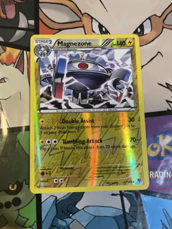 2012 POKEMON PLASMA STORM MAGNEZONE 47/135 REVERSE HOLO (RARE) - Image 1