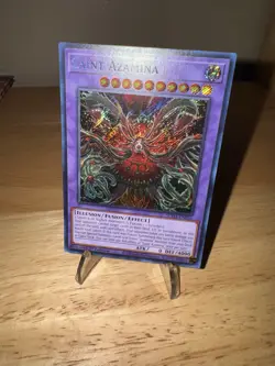 Supreme Darkness Saint Azamina Secret Rare SUDA-EN036 1st Edition Yugioh Card - Image 1