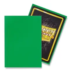 Dragon Shield 100 Standard Deck Protector Sleeves Matte Apple Green AT-11018 MTG - Image 2