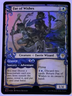 Fae Of Wishes Artist Proof Signed By Wylie Beckert MtG - Image 1
