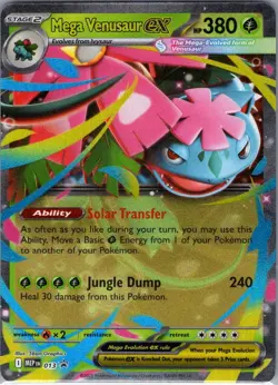 Mega Venusaur ex MEP 013 ME: Mega Evolution Promo - Pokemon Card - NM - Image 1
