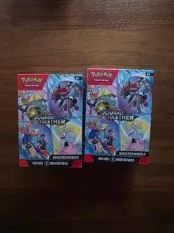 Pokemon Journey Together Booster Bundle Authentic Brand New Sealed Lot of 2 - Image 1