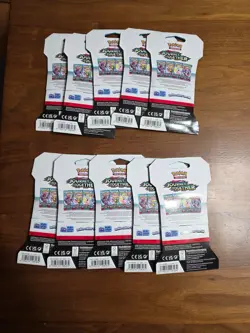 Pokemon Journey Together 10 Sleeved Booster Packs Brand New Factor Sealed - Image 2