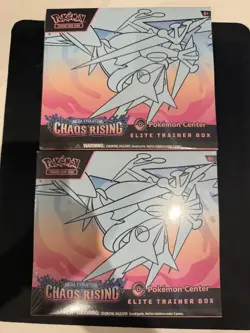 2x Chaos Rising Pokemon Center Elite Trainer Box ETB - BRAND NEW & SEALED ✅ - Image 1