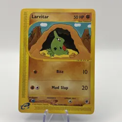 Pokemon TCG - Larvitar - 116/165 Expedition Base Set - Common Non Holo - Image 1