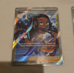 Pokemon TCG Full Art Holo Trainer Supporter Lot 6 Nessa Roxanne Cynthia - Image 2