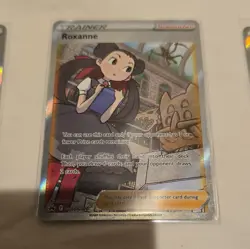 Pokemon TCG Full Art Holo Trainer Supporter Lot 6 Nessa Roxanne Cynthia - Image 3