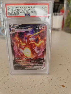 Pokemon TCG Charizard VMAX SWSH261 Black Star Promo PSA 10 Gem Mint - Image 2