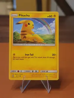 Pikachu - 28/73 - Pokemon Shining Legends Non Holo LP - Image 1