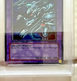 Yugioh PSA 8 NM-MT Blue-Eyes Ultimate Dragon JMP-EN005 Ultimate Edition S#4340 - Image 4