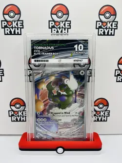 Pokemon Tornadus 210 Promo White Flare Elite Trainer Box ACE 10 GEM MINT - Image 1