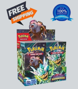 SV Twilight Masquerade SEALED Booster Box (36 Packs of AUTHENTIC Pokemon Cards) - Image 1
