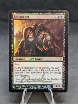 Ratcatcher FOIL | MTG Magic Dissension | Artist Signed | MP - Image 1