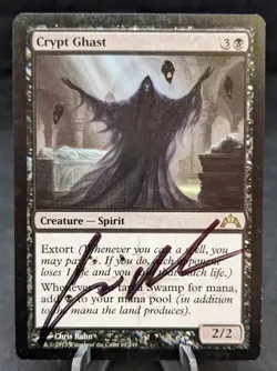 Crypt Ghast | MTG Magic the Gathering Gatecrash | Artist Signed | MP | D - Image 1