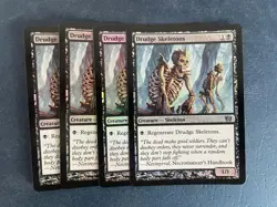 MTG 4X FOIL 8TH EDITION DRUDGE SKELETONS NM MAGIC THE GATHERING COMMON CREATURE - Image 4