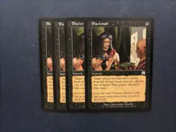 MTG 4X ONSLAUGHT BLACKMAIL NM MAGIC THE GATHERING BLACK ENGLISH UNCOMMON - Image 3