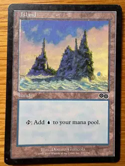 Magic The Gathering ISLAND 4 different designs Land by Donato Giancola MTG - Image 2