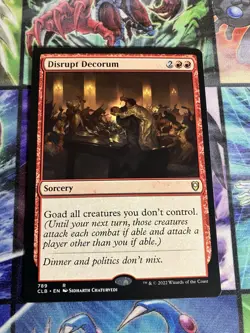 Disrupt Decorum Commander Legends: Battle for Baldur's Gate Regular - Image 1