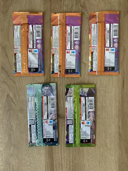 Pokemon TCG Sealed Korean Pokemon Booster Packs Bundle x5 Various Sets - Image 2