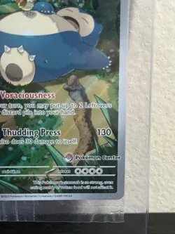 Pokemon 151 Snorlax Pokemon Center Promo Sealed - Image 4