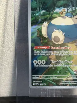 Pokemon 151 Snorlax Pokemon Center Promo Sealed - Image 5