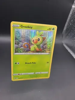 Pokemon TCG Grookey Holo SWSH001 Sword & Shield Promo - Image 2