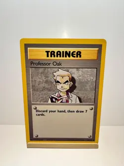 Professor Oak 88/102 Uncommon Base Set Unlimited Pokemon Near Mint - Image 1