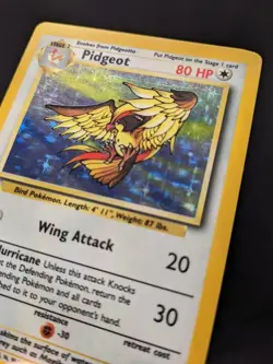Pidgeot - 8/64 - Pokemon TCG - Jungle - MISSING STAMP - LP - Image 3