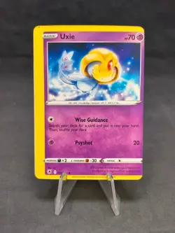 Uxie | Pokemon TCG | Astral Radiance | Miscut | NM - Image 1