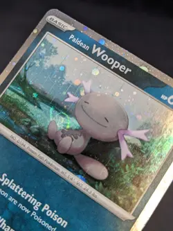 Paldean Wooper | Pokemon TCG | Promo | Swirl | Holo Bleed | MP | A - Image 3