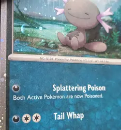 Paldean Wooper | Pokemon TCG | Promo | Swirl | Holo Bleed | LP | B - Image 4