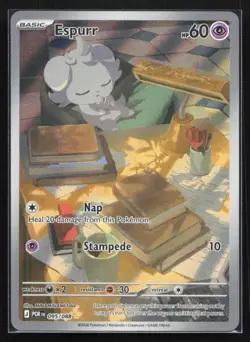 Espurr 095/088 Holo Illustration Rare Perfect Order Pokemon Near Mint - Image 1
