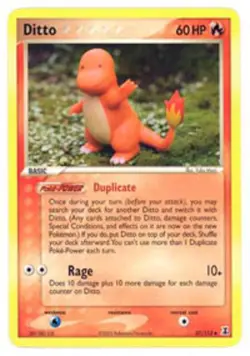 Ditto - 37/113 - Uncommon NM, English Pokemon EX Delta Species - Image 1