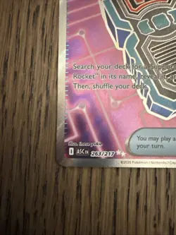 2026 Pokemon Mega Evolution Ascended Heroes Team Rocket’s Transceiver 263/217 - Image 3