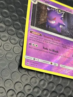 Pokemon CRIMSON INVASION! GENGAR! REVERSE HOLO! 38/111 - Image 4