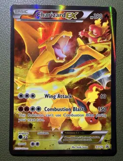 The Pokemon Company Charizard EX XY Black Star Promo 2016 Holo XY121 180 HP EN - Image 1