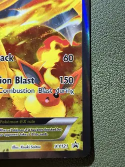 The Pokemon Company Charizard EX XY Black Star Promo 2016 Holo XY121 180 HP EN - Image 4
