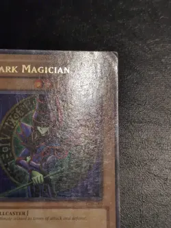 Yu-Gi-Oh ULTRA RARE CARD DARK MAGICIAN LOB-005 GLOSSY 1996 VINTAGE PRINT MP - Image 5