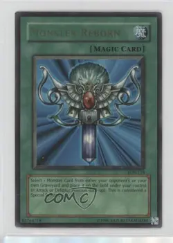 Monster Reborn YuGiOh Legend of Blue Eyes White Dragon #LOB-118 2002 - Image 1