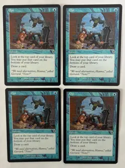 MTG 4X INVASION OPT NM MAGIC THE GATHERING CARD INSTANT BLUE COMMON POWERFUL - Image 5