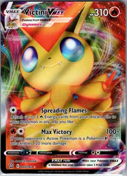 Victini VMAX 022/163 - Battle Styles - Pokemon Card - NM - Image 1