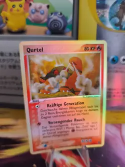 Pokemon Karte Card Qurtel Torkoal Ex Drache Dragon Reverse Holo Mint Deutsch - Image 1