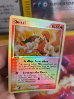 Pokemon Karte Card Qurtel Torkoal Ex Drache Dragon Reverse Holo Mint Deutsch - Image 2
