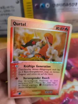 Pokemon Karte Card Qurtel Torkoal Ex Drache Dragon Reverse Holo Mint Deutsch - Image 3