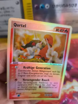 Pokemon Karte Card Qurtel Torkoal Ex Drache Dragon Reverse Holo Mint Deutsch - Image 4
