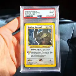Pokemon PSA 9 SHINING NOCTOWL 110/105 - Neo Destiny 2002 WOTC holo MINT - Image 3