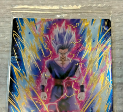 Dragon Ball Super Warrior Sticker Wafer Card Vol.10 Gohan Beast SR 10-02 BANDAI - Image 3