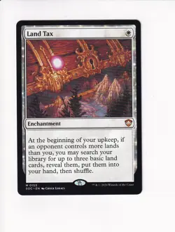 MAGIC THE GATHERING COMMANDER: SECRETS OF STRIXHAVEN LAND TAX - Image 1