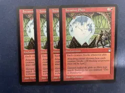 MTG 4X STRONGHOLD INVASION PLANS NM MAGIC THE GATHERING ENGLISH RARE ENCHANTMENT - Image 4