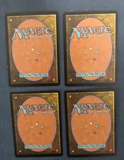 MTG 4X INVASION ARMADILLO CLOAK CHINESE + GERMAN MAGIC THE GATHERING ENCHANTMENT - Image 2